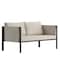 Flash Furniture Black Loveseat with Storage & Beige Cushions GM-201108-2S-GY-GG - alternate 5